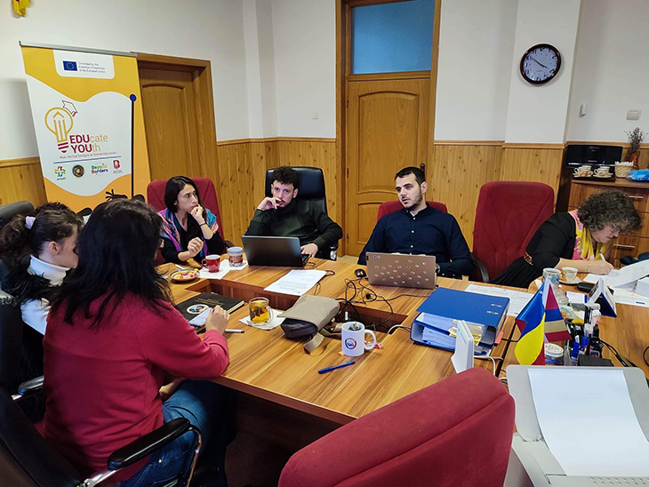 Erasmus+ “EDUcate YOUth” Projesinin, Çoğaltıcı Etkinliği ve Ulusötesi Toplantısı Romanya’da Gerçekleşti