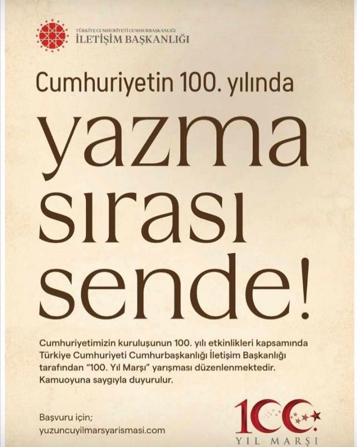 YAZMA SIRASI SENDE!